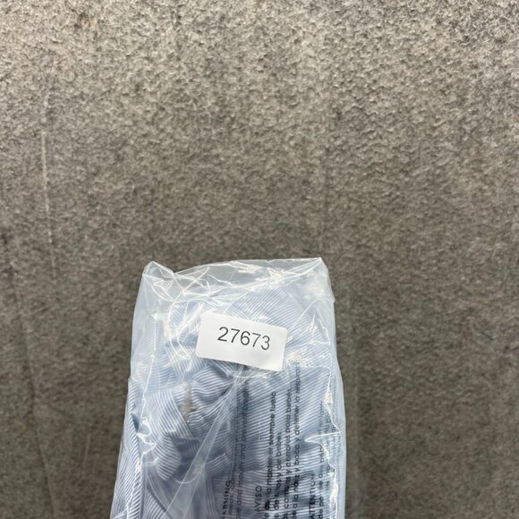 J McLaughlin Shorts Men 33 Blue Chino Flat Front Pinstripes Embroidered Dolphins - Picture 10 of 10